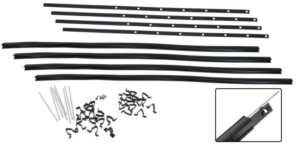 Sivuikkunoiden tiivistesarja (1-osaisille sivuikkunoille)