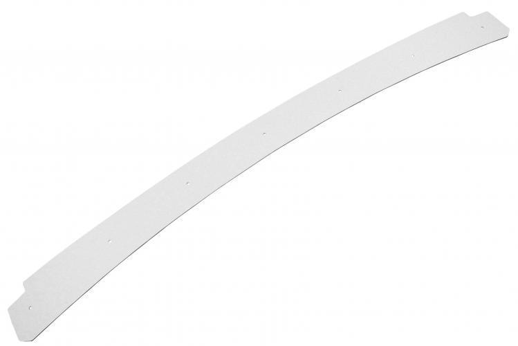 Garniture intérieure sur frise d'éventail de capotage, couleur blanc cassé