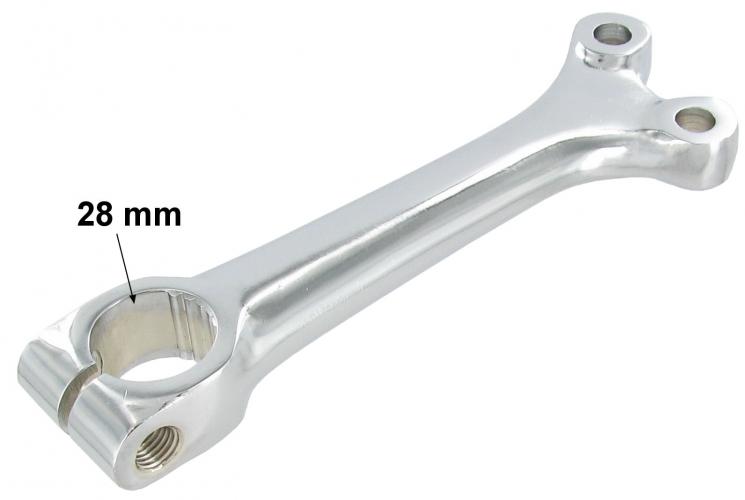 Dropparm krom (styrväxel 28 mm)