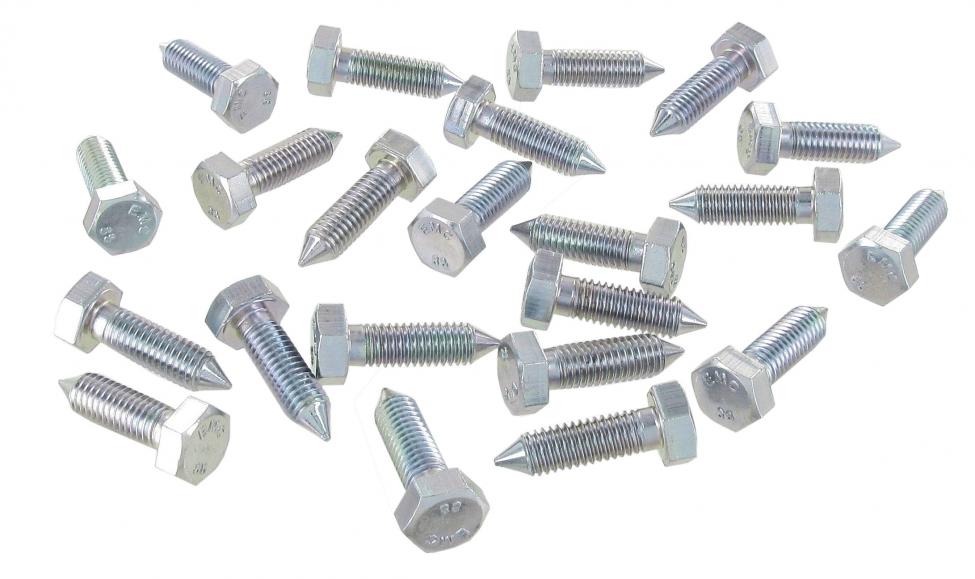 Chassis- en bumpersteun afdekkkap bouten