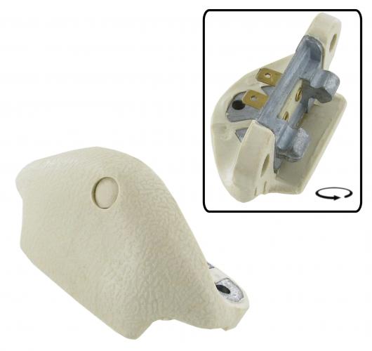 Binnenspiegel montage voet wit