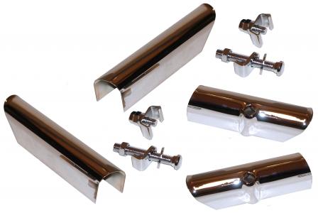 Puskurin kiinnikkeen suojus kromi