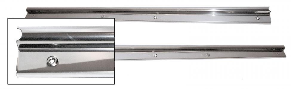 Gladde RVS dorpel bescherming