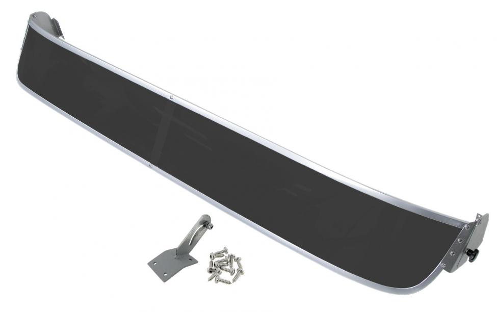 Perspex sun visor smoked