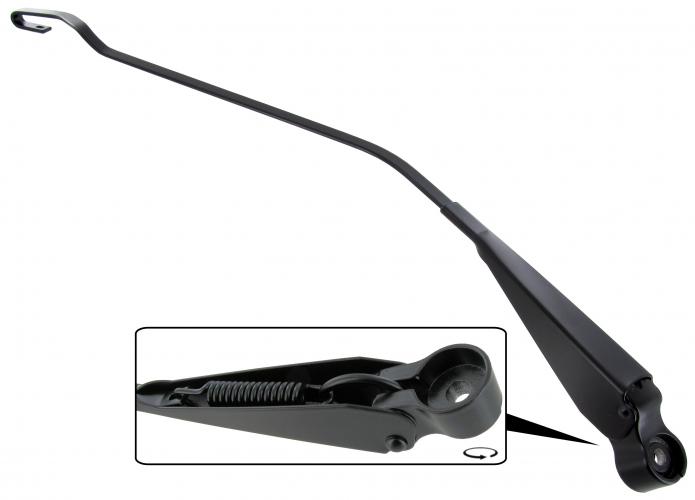 Pyyhkijänvarsi, vasemmalta ohjattavat mallit (musta)