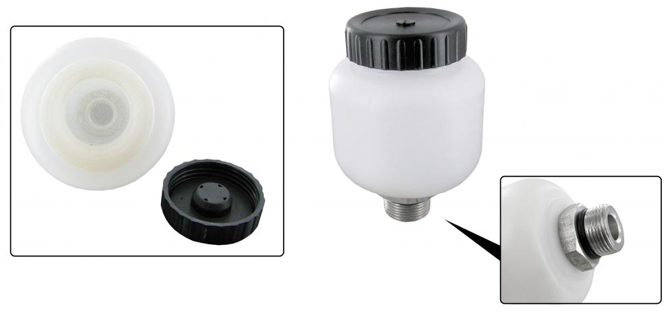 Remvloeistofreservoir enkel remsysteem