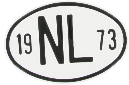 Chapa de nacionalidade: NL 1973