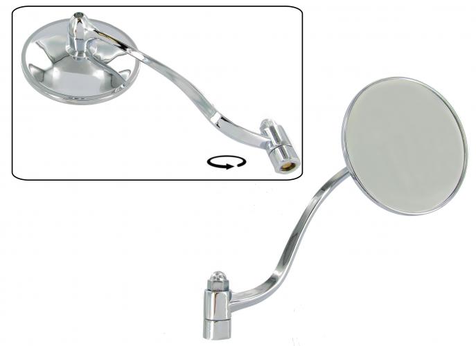 Buitenspiegel USA RVS rechts