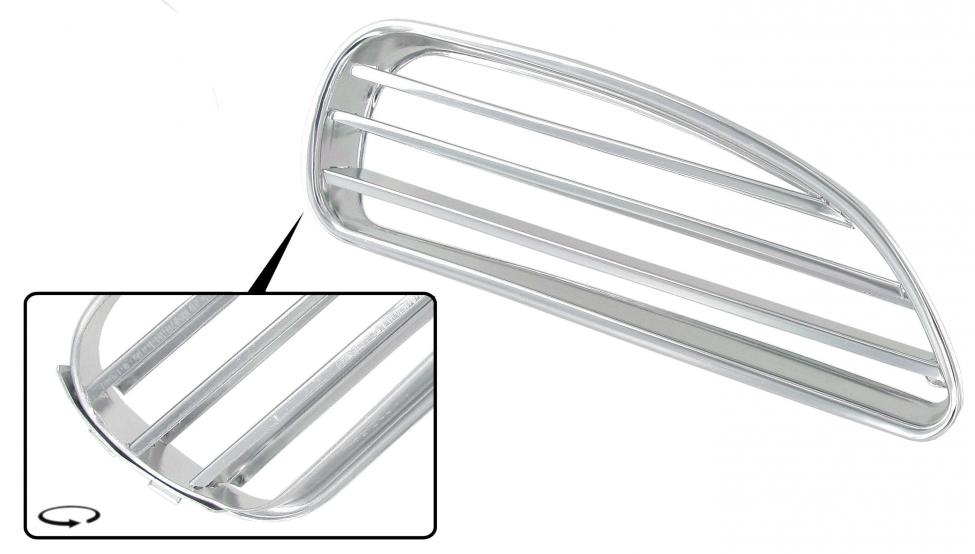 Grelha de ventilação dianteira direita