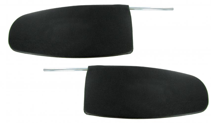 Häikäisysuojat (ilman peiliä), mustat