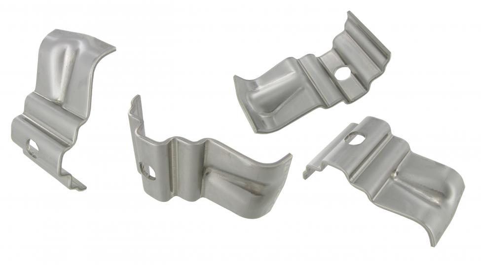 Puskurin kiinnikkeen välikappaleet ruostumatonta terästä