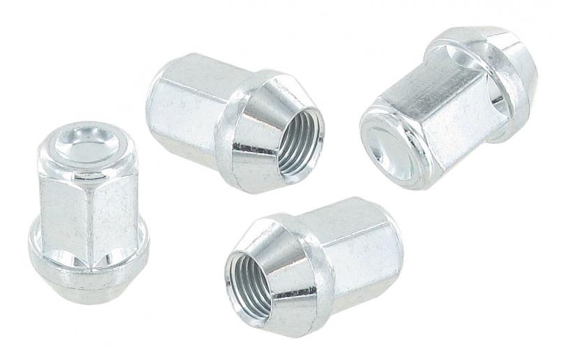 Pyöränmutteri, galvanoitu