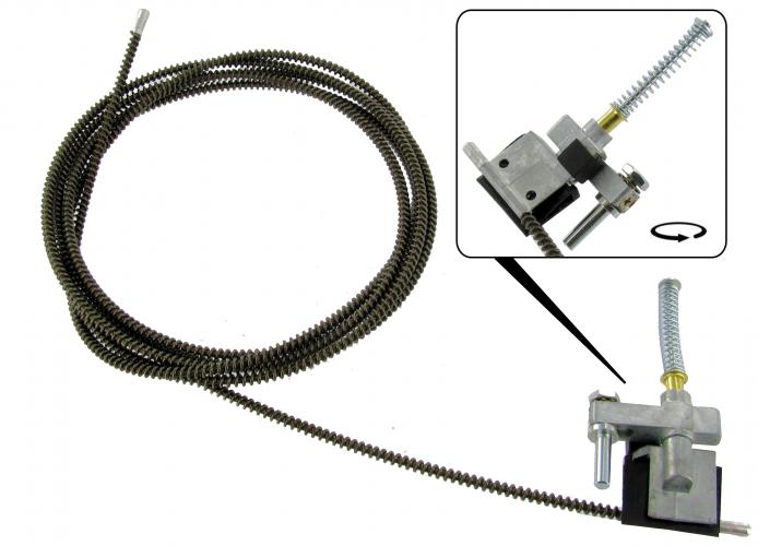 Kattoluukun käyttövaijeri, vasen