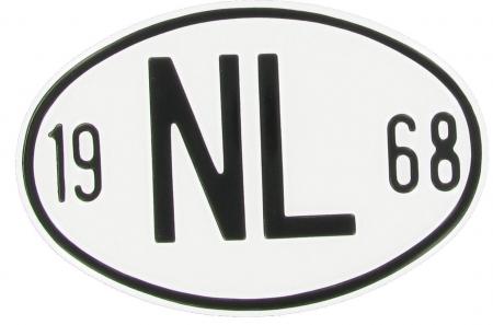 Nasjonalitet skilt: NL 1968