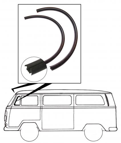 Ohjaamon oven ikkunan kiinteät tiivisteet