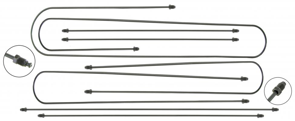 Remleidingset (7-delig)