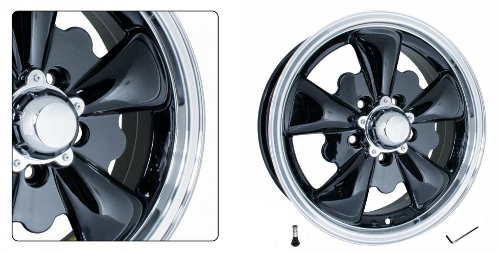 EMPI GT-5 velg hoogglans zwart