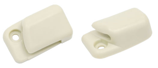 Häikäisysuojan kiinnike, valkoinen