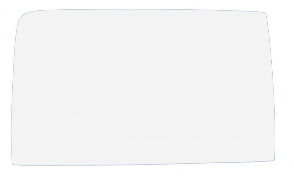 Oven sivulasi, kirkas, oikea