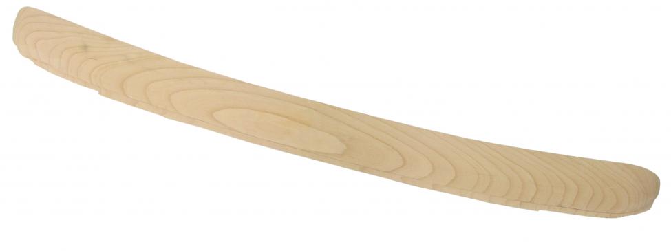 Wooden hood frame front beam