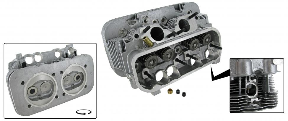 Sylinterikansi täydellinen