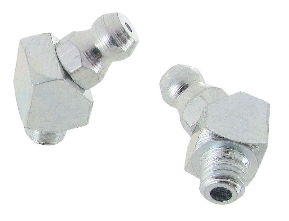 Front axle grease nipples 45° M6