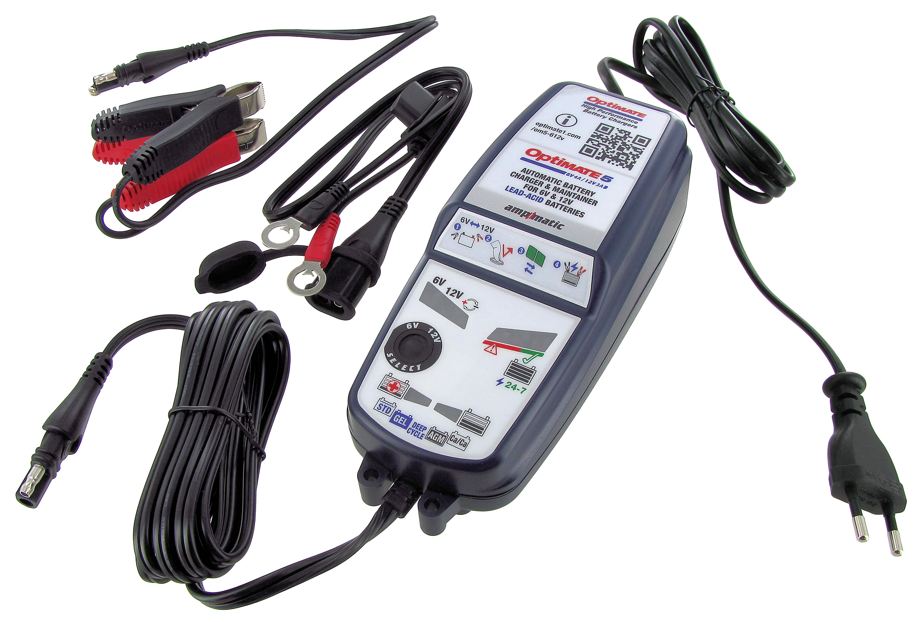 Battery charger with trickle charging function