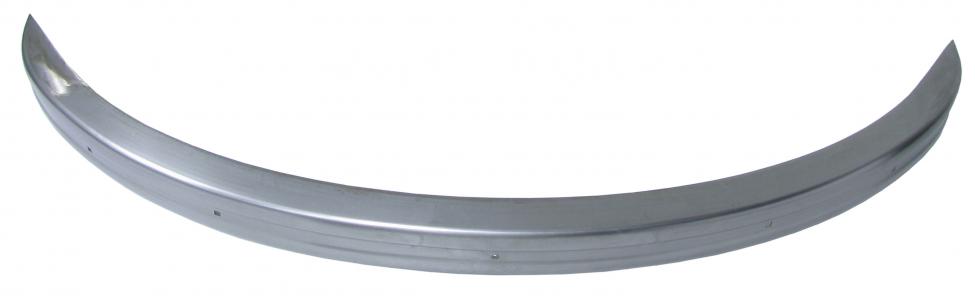 Achterbumper blank staal