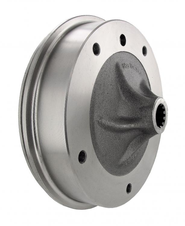 Remtrommel achterzijde