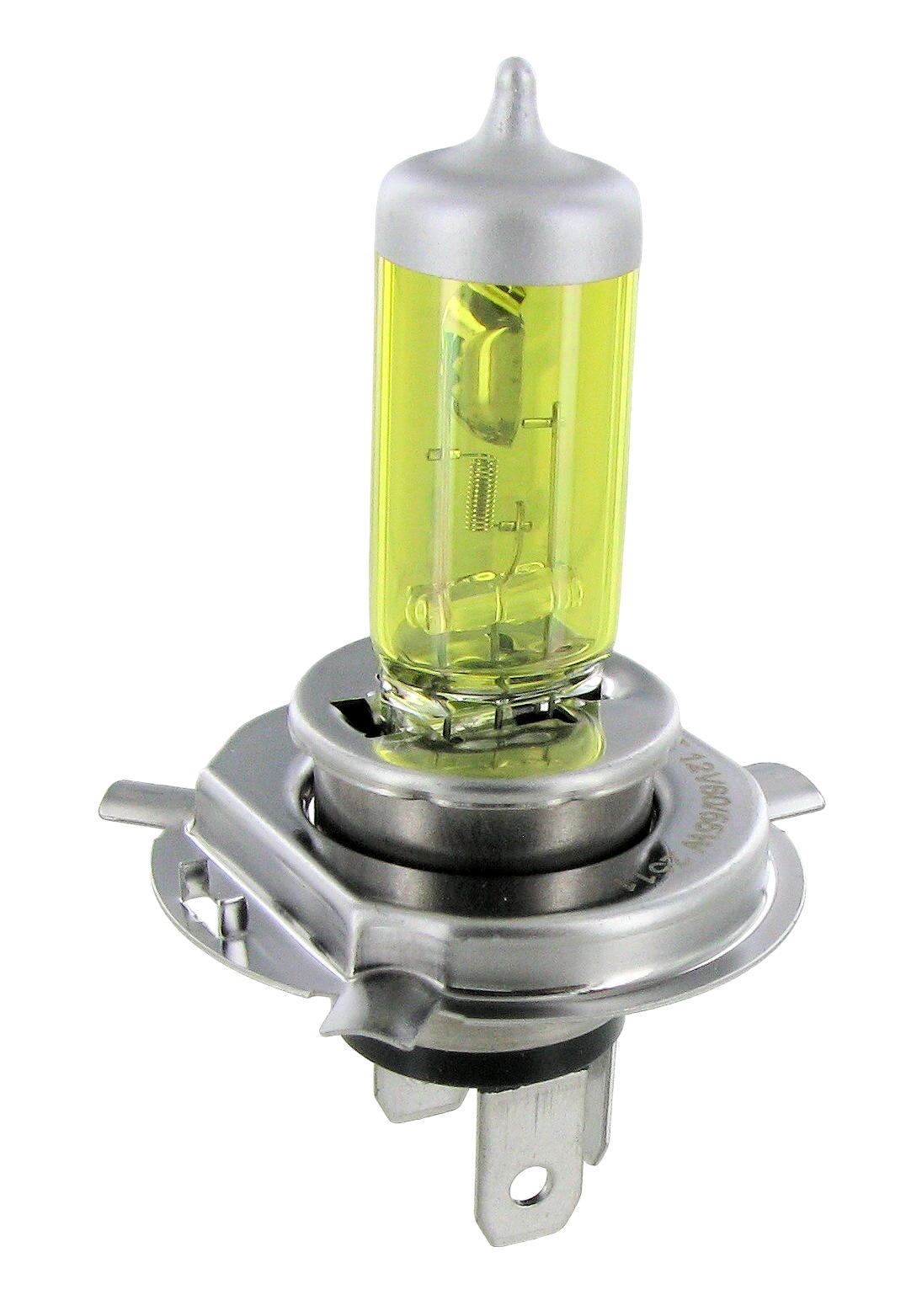 Gul H4 strålkastarlampa 12V