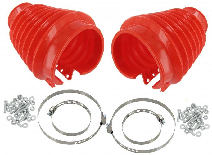 Aandrijfashoes Copolymer deelbaar rood