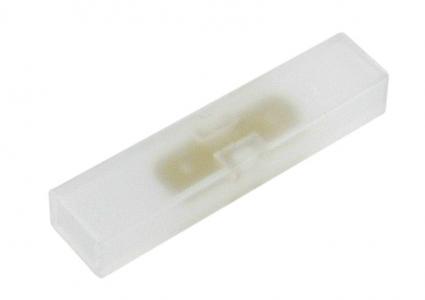 Afgeschermde 6.3 mm vlakstekker aansluiting 1 op 1