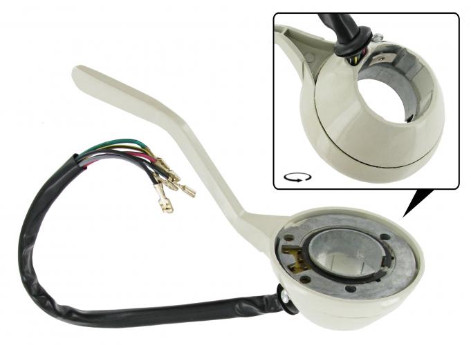 Richtingaangever schakelaar zandsteen kleurig