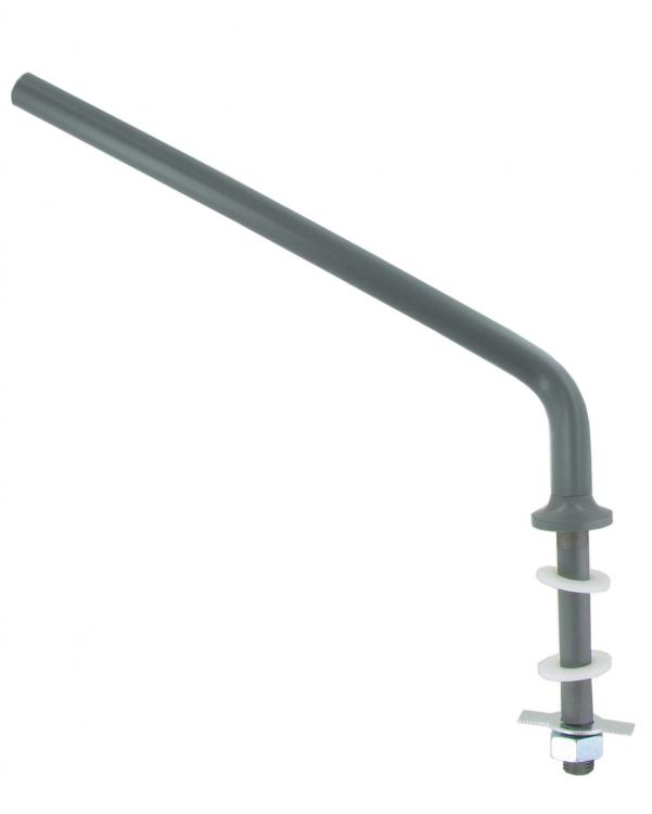 Ulkopeilin varsi maalattu harmaaksi vasen