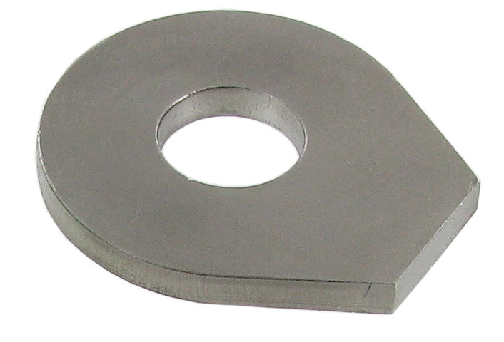 RVS vooras borgplaatje