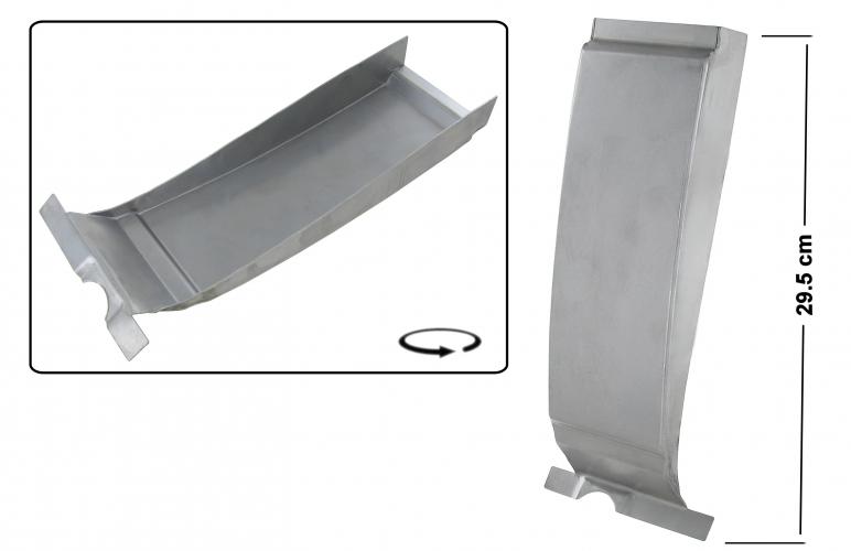 B-pilarin alaosa, vasen