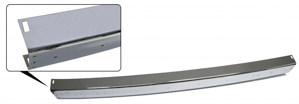 Achterbumper middendeel chroom