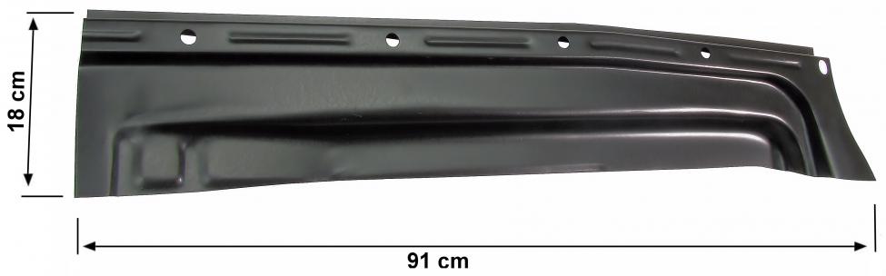 Bodenplatte Viertel hinten Rechts