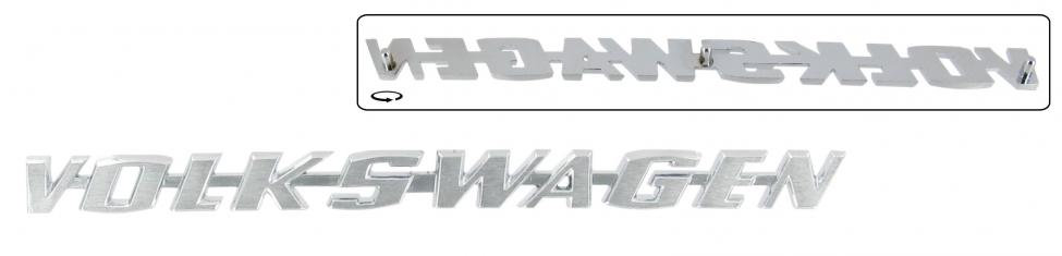 Emblema da tampa do motor `Volkswagen`