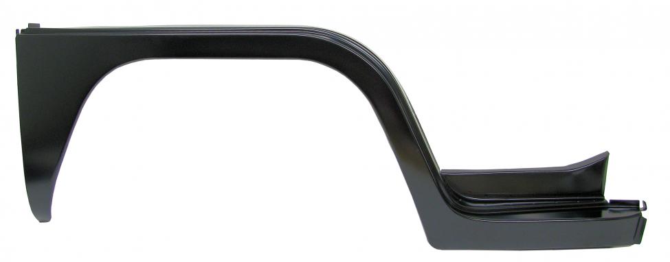 Arco de roda dianteiro completo (dog leg) Direito