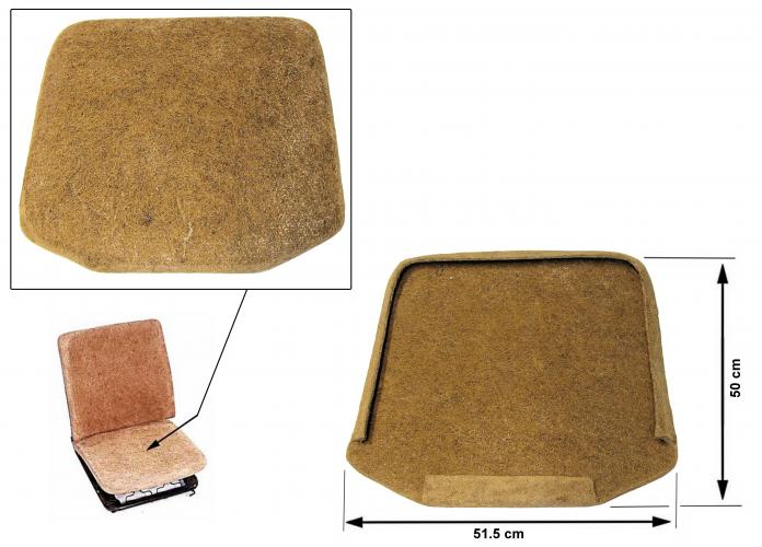 Bourre de siège de cabine en crin de cheval