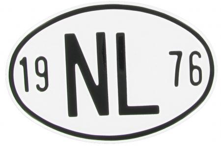 Nasjonalitet skilt: NL 1976
