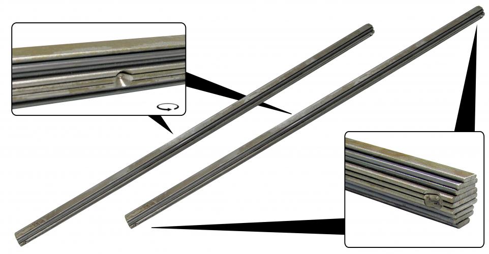 Akselipalkin vääntölehdet (2 nippua, 9 lehteä)