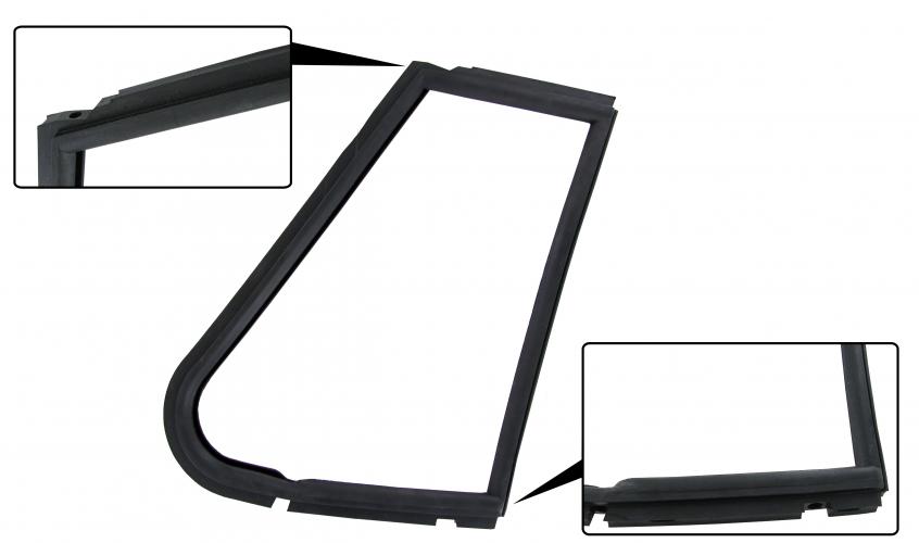 Vedação da janela de ventilação direita