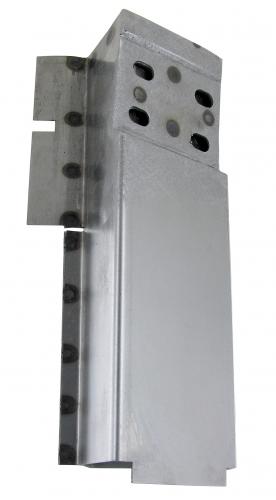 A-stijl onderzijde compleet met scharnierbevestiging rechts