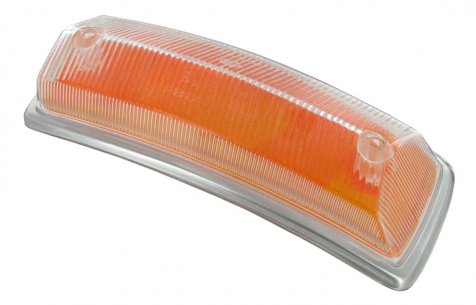 Etuvilkun lasi (oranssi), vasen