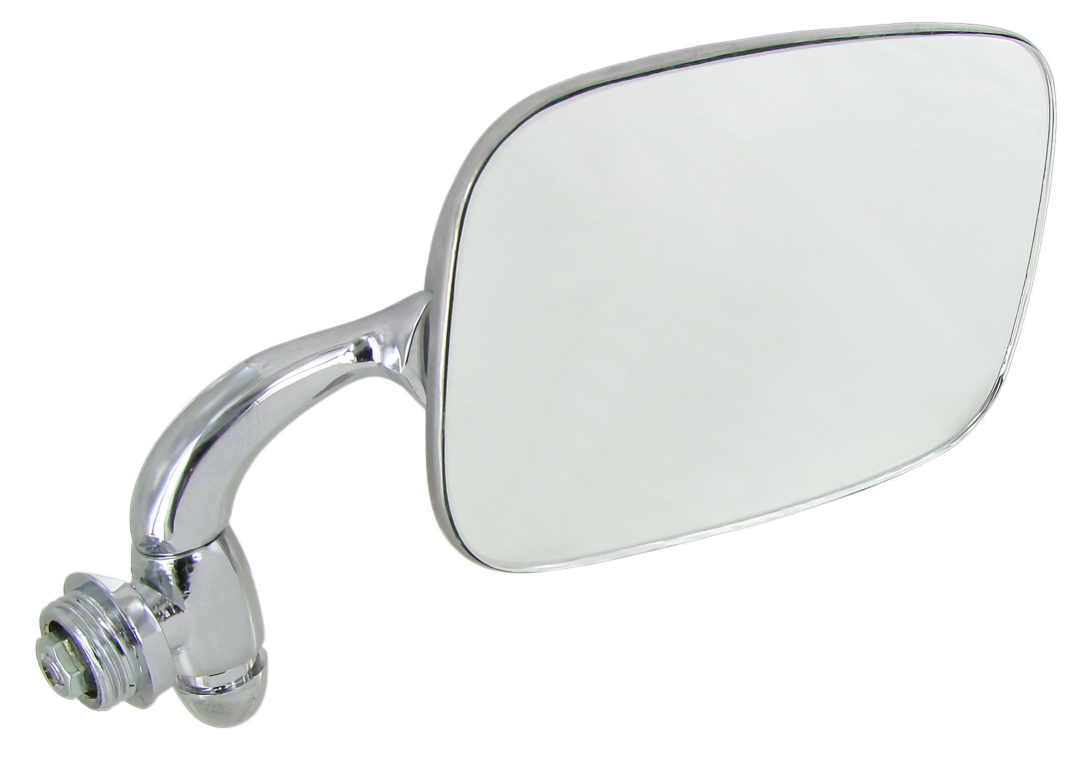 Espelho exterior em aço inoxidável polido à direita