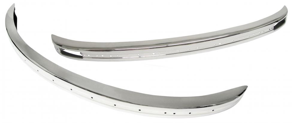 Gepolijste RVS bumpers