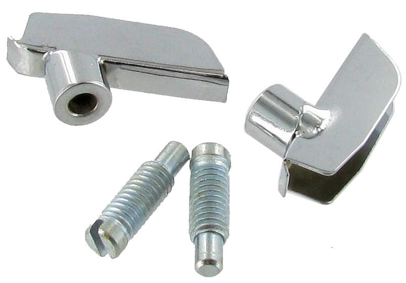 Dobradiço, vidro triangular