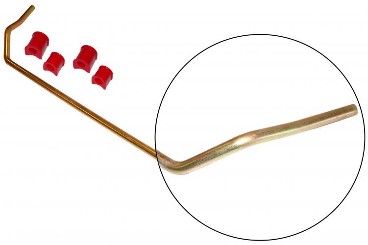 Kallistuksenvakaaja madallettuun / kavennettuun keulaan (halkaisija 19 mm)